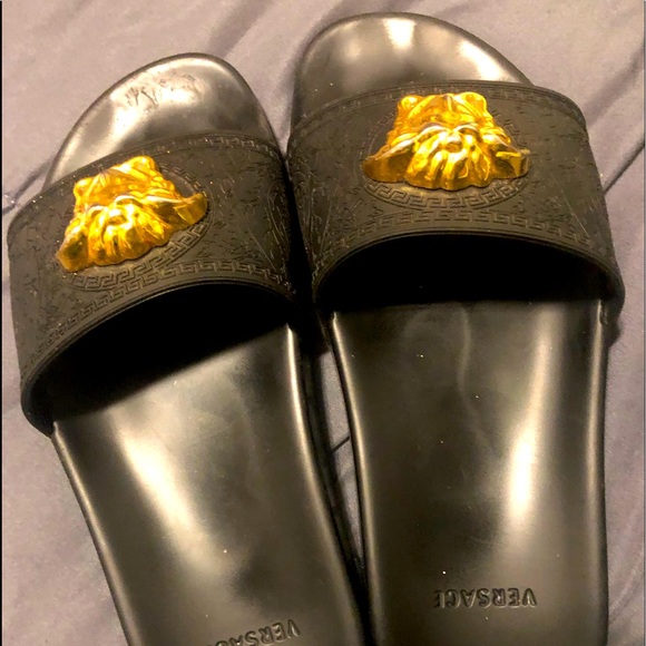 Versace 8 women Sandler black - Picture 1 of 1